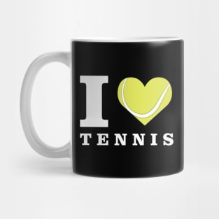 I Love Tennis Mug